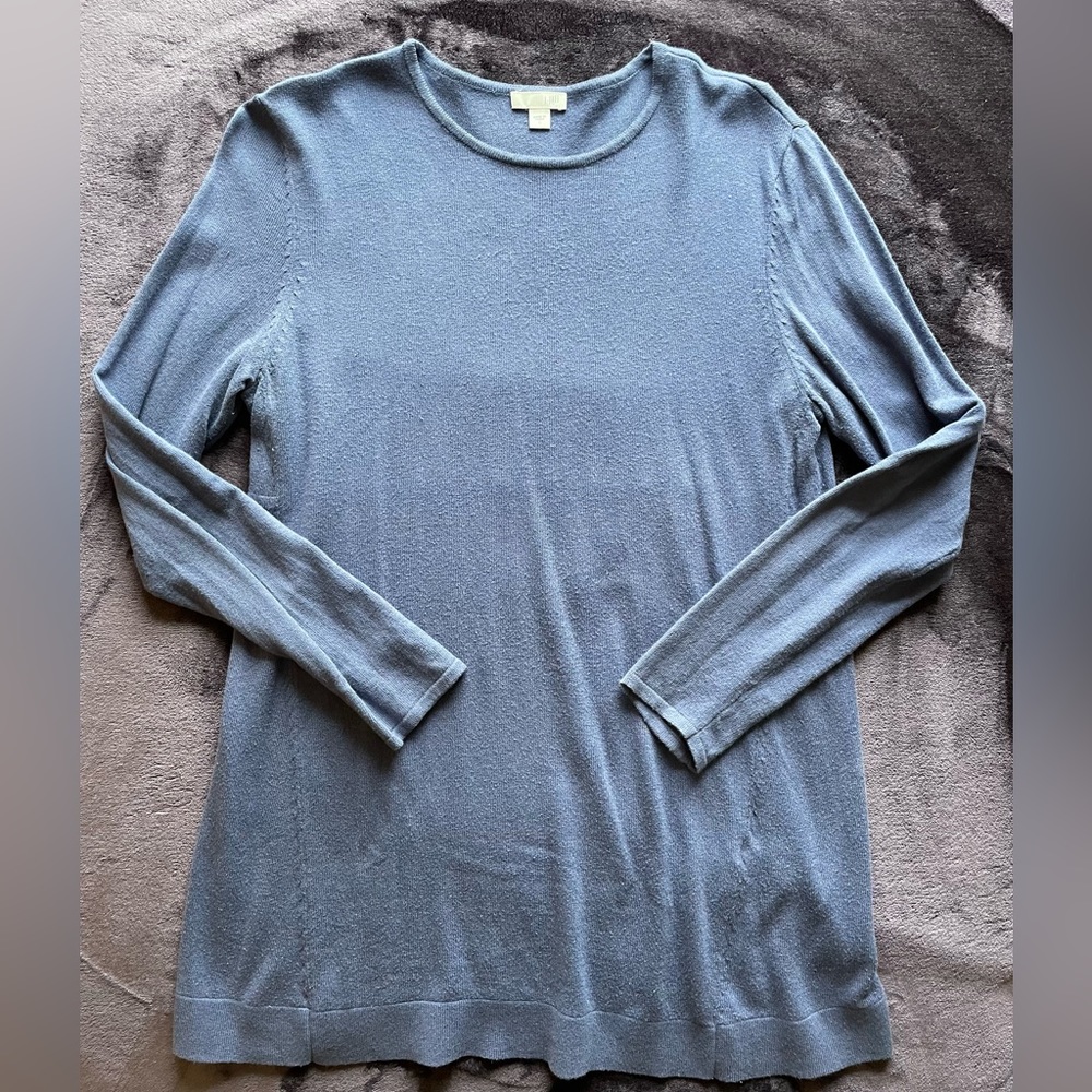 Slim Fit Tunic Sweater